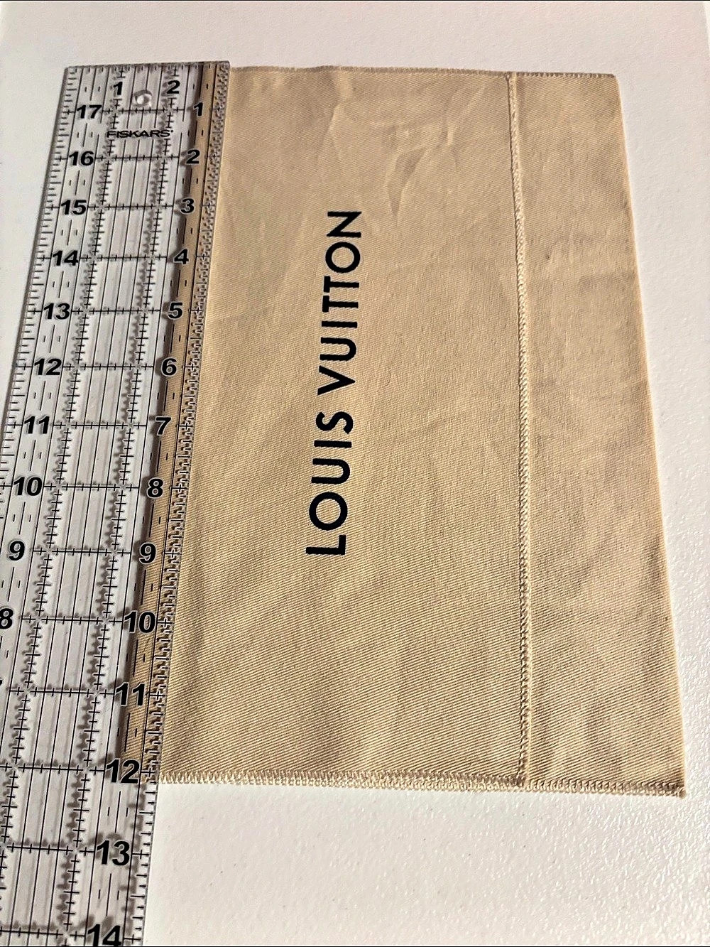 Louis Vuitton Envelope Flap Dust Bag Brown